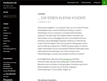 Tablet Screenshot of hoaxbusters.de